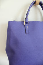 Dooney & Bourke Purple Willa Leather Satchel