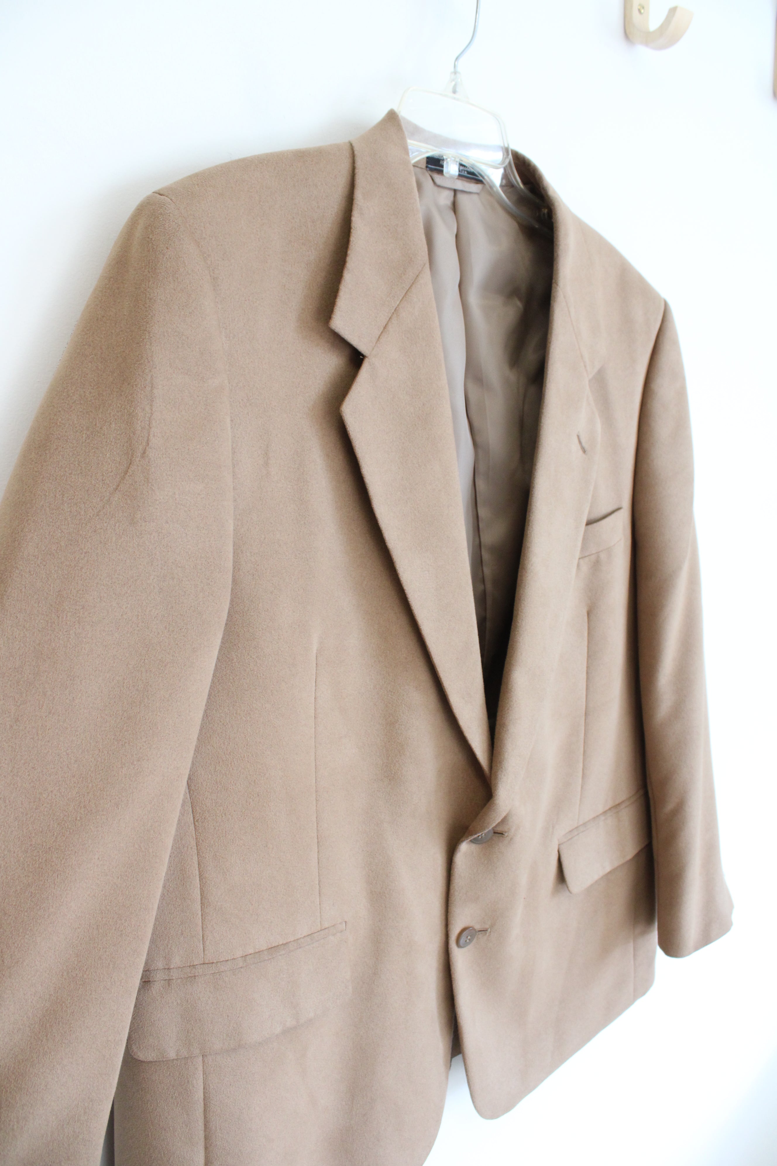 Bert Pulitzer Supra Suede Brown Blazer | 44