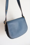 Coach Glovetanned Blue Leather Crossbody Purse