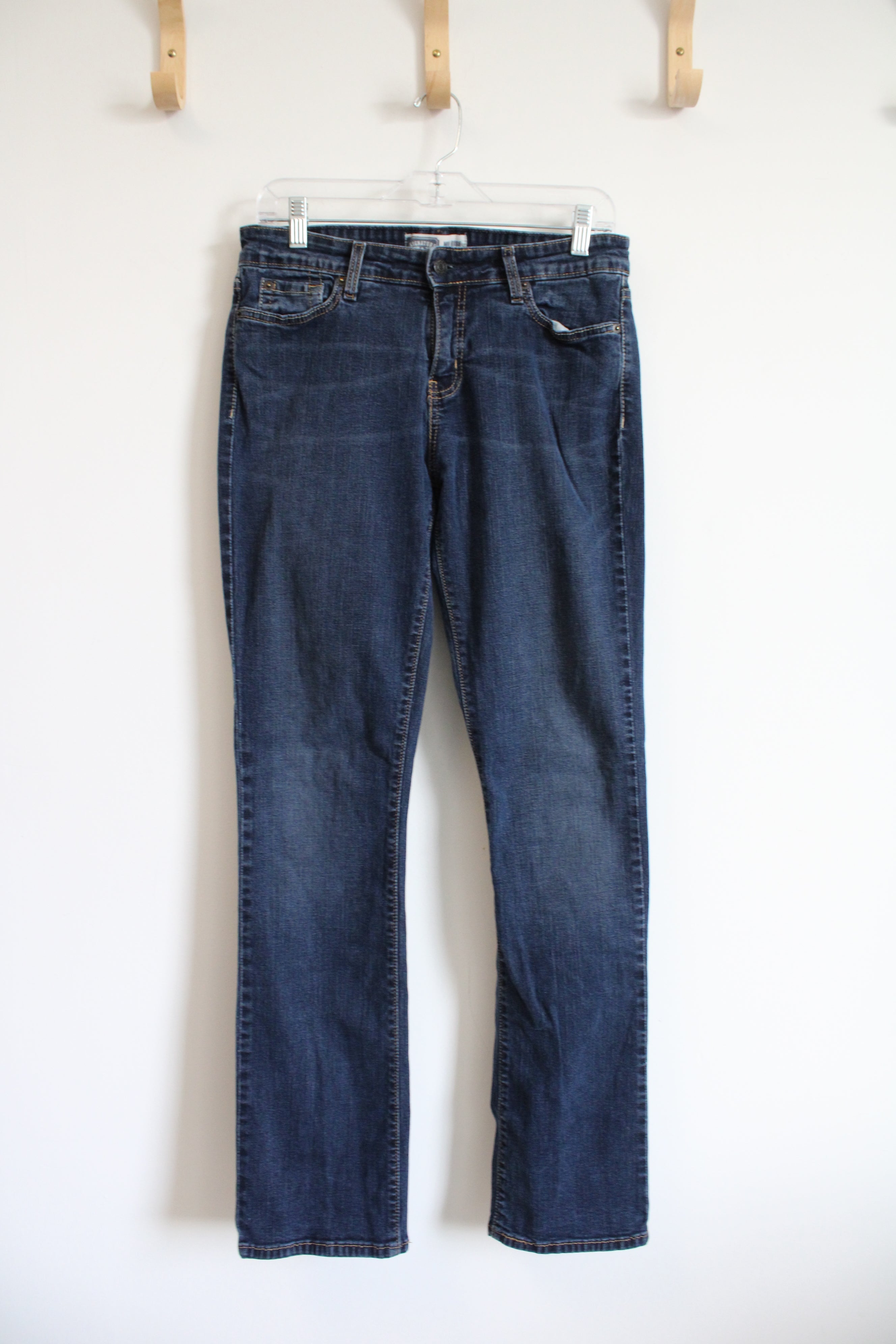 Levi's Mid Rise Straight Dark Wash Jeans | 8