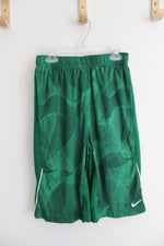 Nike Green Athletic Shorts | Youth XL (18/20)