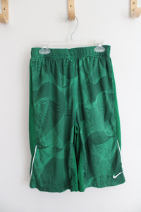 Nike Green Athletic Shorts | Youth XL (18/20)