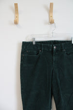 J.Crew Favorite Fit Dark Green Corduroy Pants | 32R