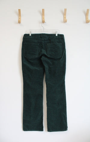 J.Crew Favorite Fit Dark Green Corduroy Pants | 32R