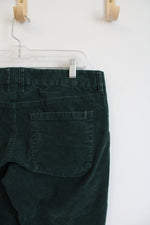 J.Crew Favorite Fit Dark Green Corduroy Pants | 32R