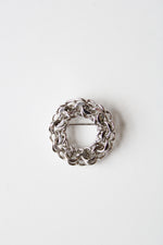 Silver Sterling Chain Vintage Pin