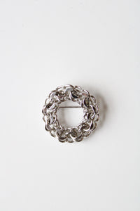 Silver Sterling Chain Vintage Pin