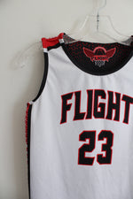 Pennsylvania Flight Reversible Black & White Groff #23 Basketball Jersey | Youth M (10/12)