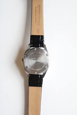 Pulsar Black Face & Band Watch