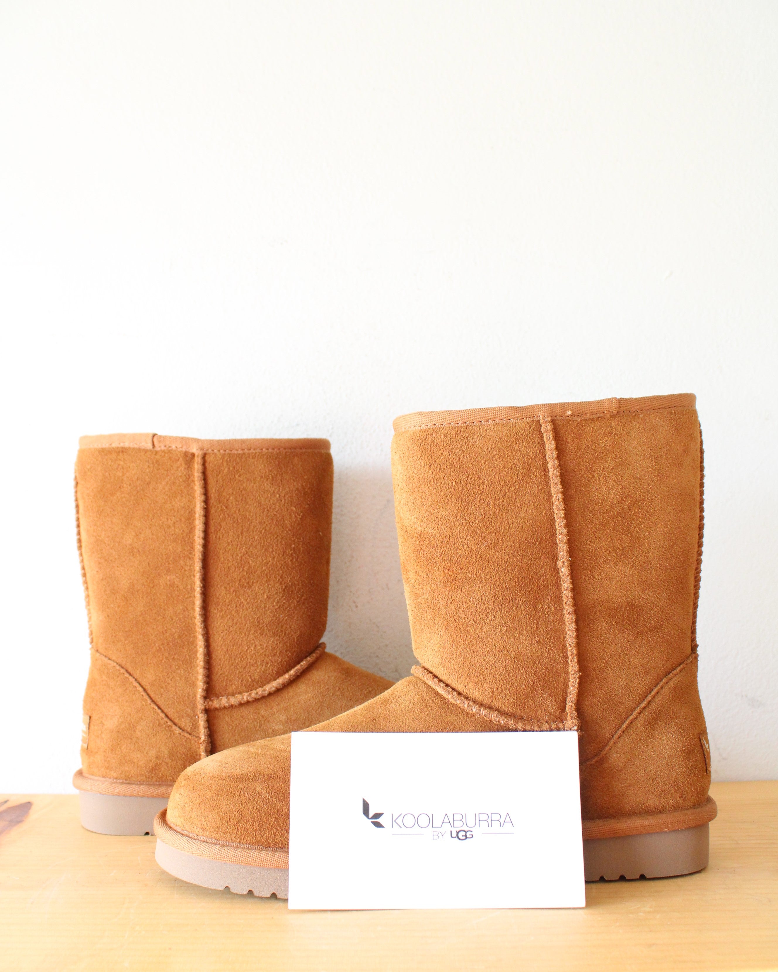 UGG Koolaburra Chestnut Short Boots | Size 7