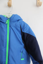 Carter's Blue & Green Coat | 2T