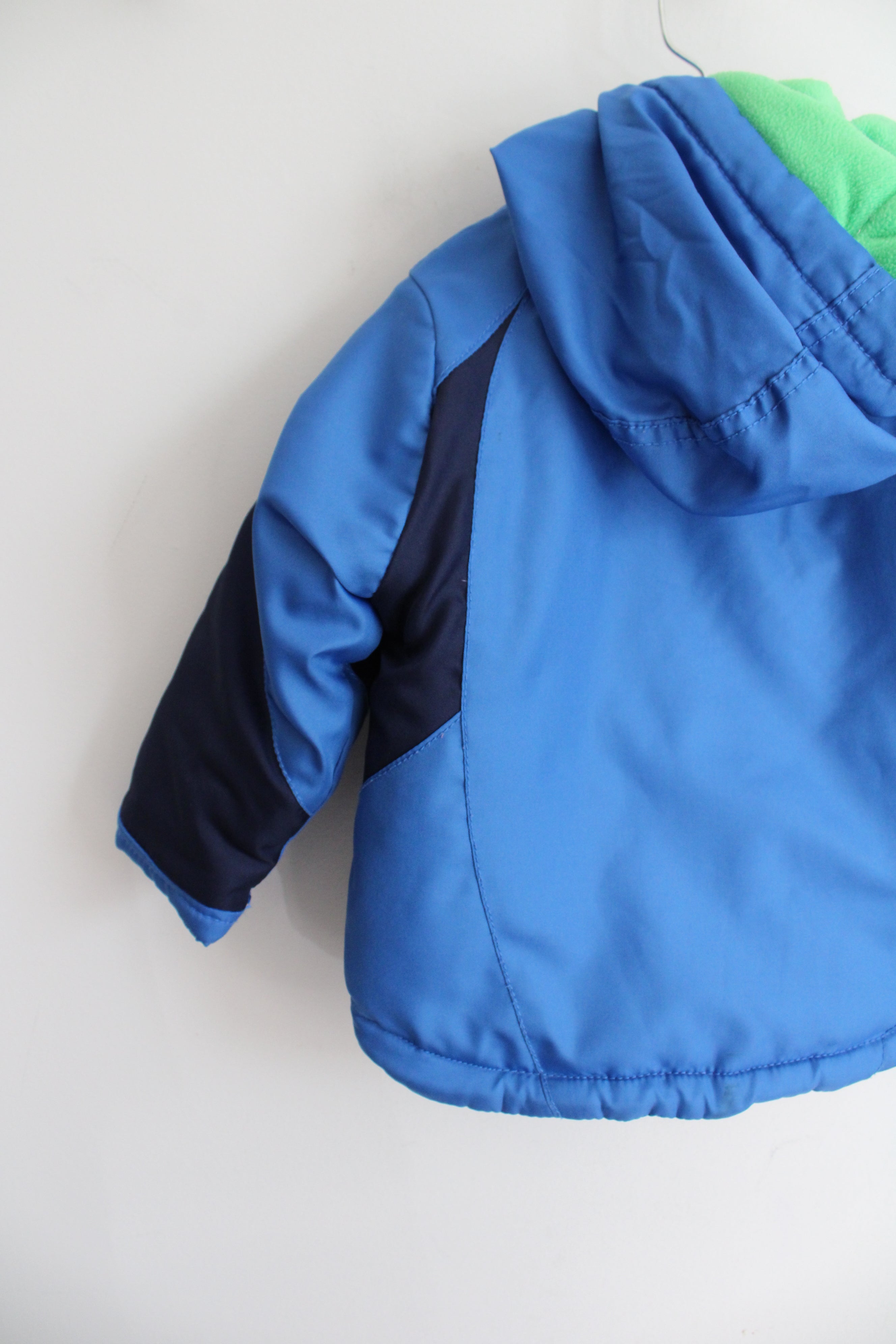 Carter's Blue & Green Coat | 2T