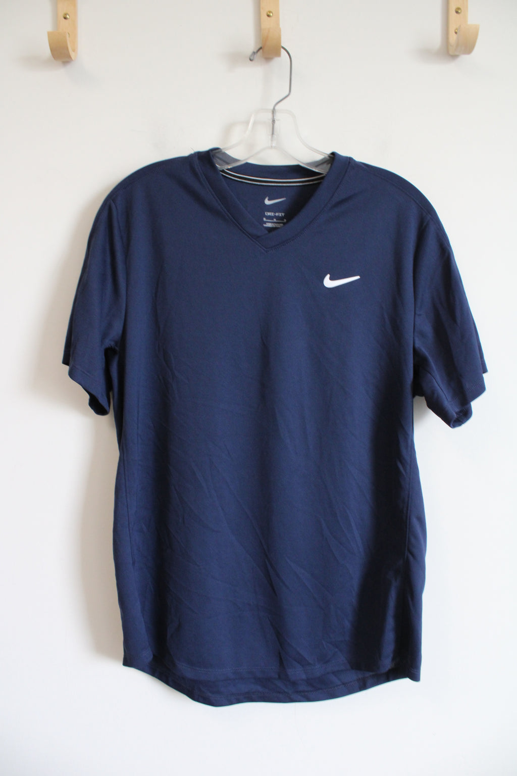 Nike Dri-Fit Navy Athletic Shirt | M