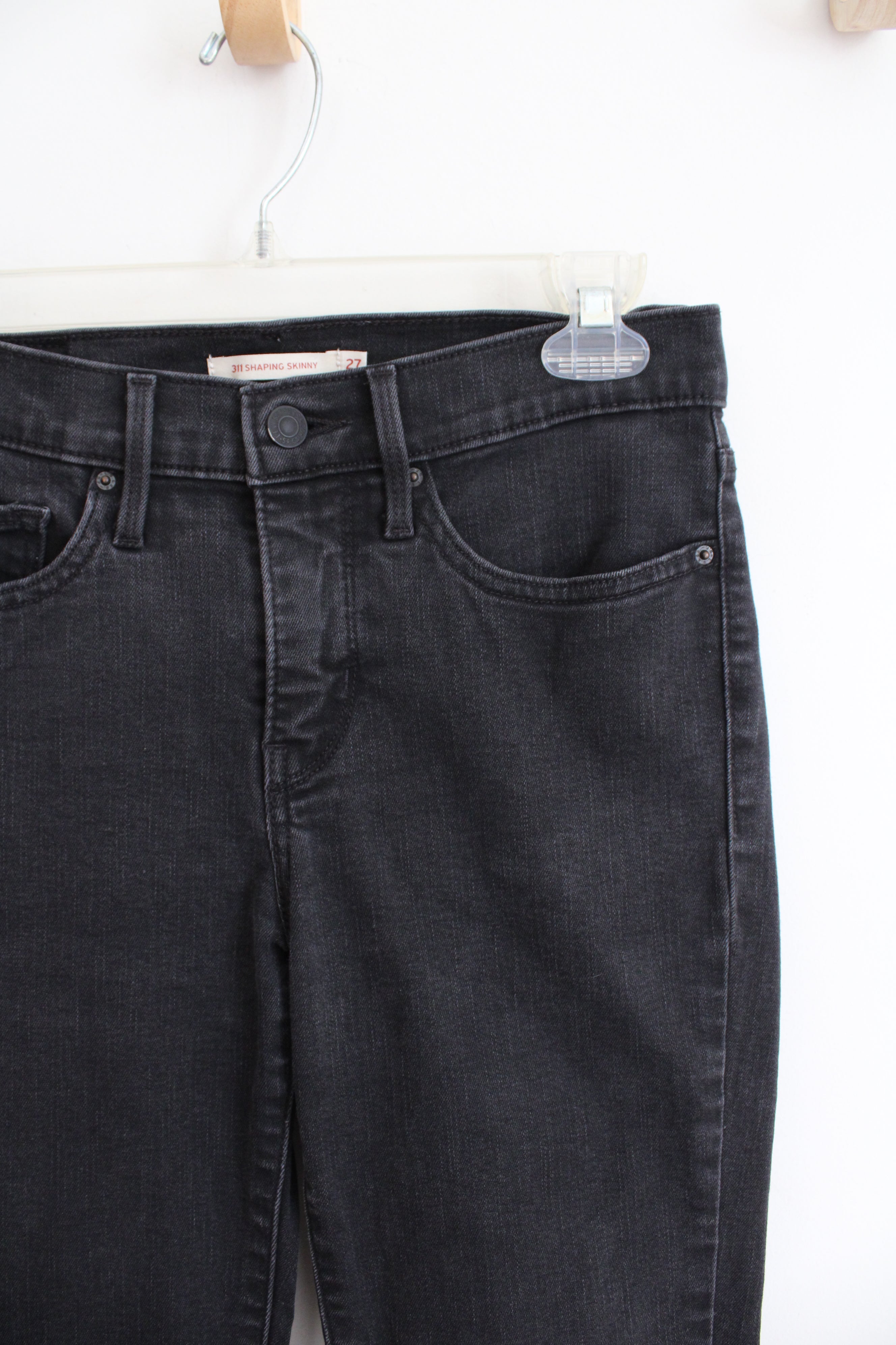 Levi's 311 Black Shaping Skinny Jeans | 27/4