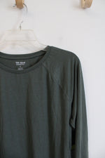NEW Tek Gear Olive Green Long Sleeved Shirt | L