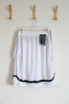 NEW Ultra Performance White & Black Basketball Shorts | XXL