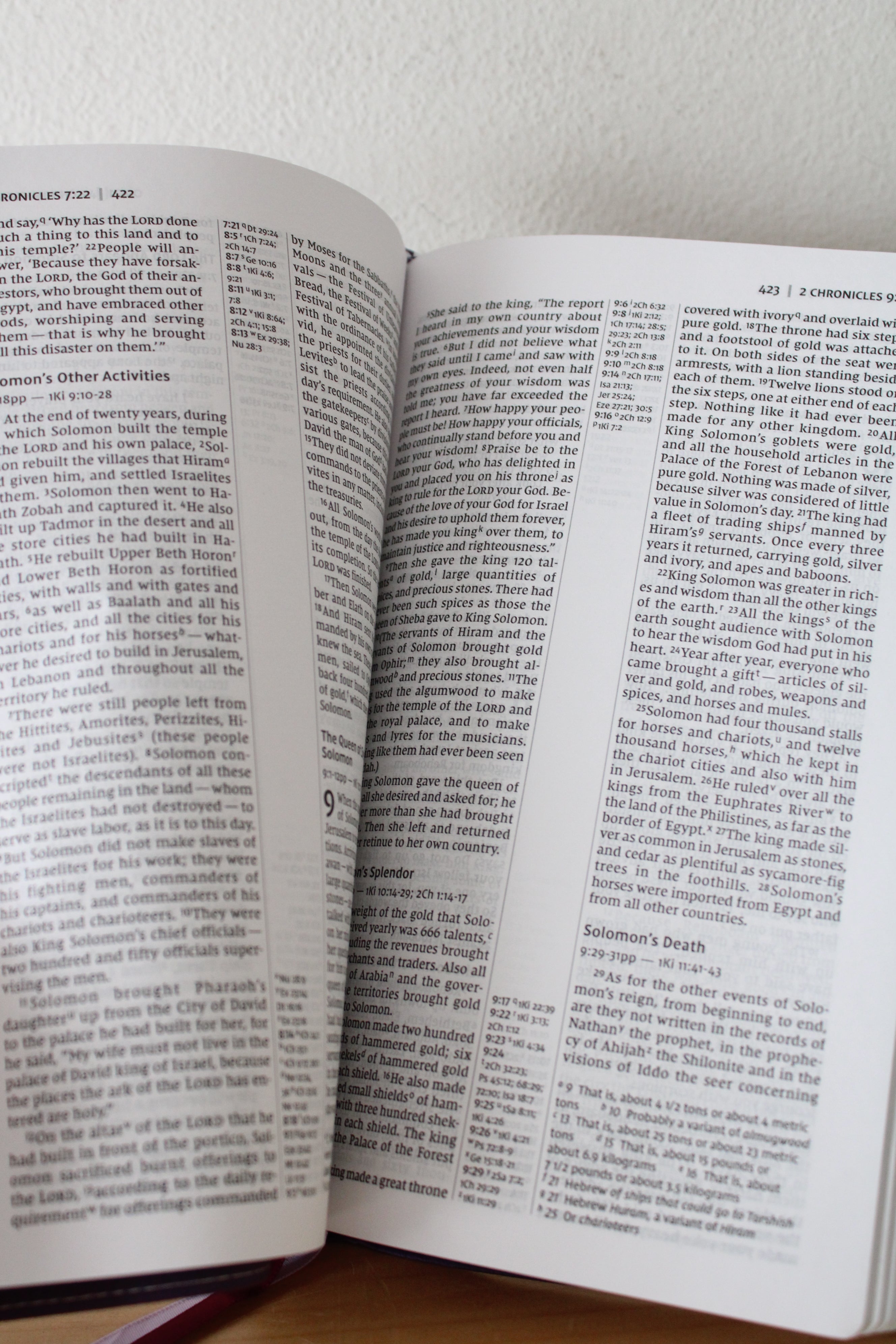 NIV Thinline Reference Bible By Zondervan