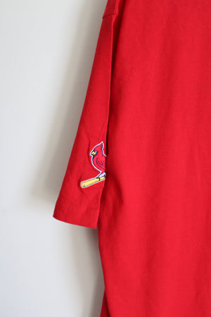 Lee, Shirts, Vintage St Louis Cardinals Hoodie Mens Lg Embroidered Lee  Sports Sweatshirt
