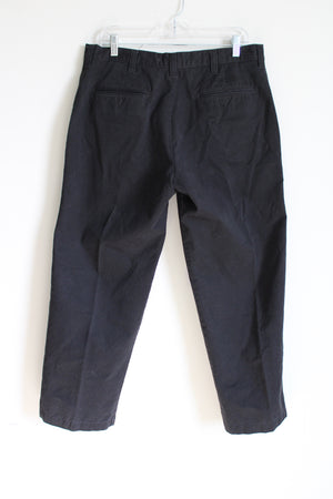 Haggar Black Chino Pants | 34X29