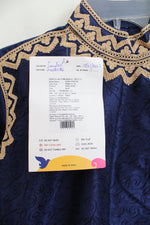 NEW Utsav Fashion Blue & Gold Kurta | 32