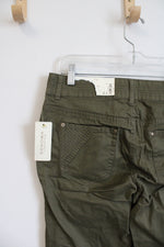 NEW Sonoma Modern Fit Green Capri Pants | 6