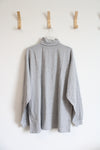 NEW Guide Gear Gray Cotton Long Sleeved Turtleneck Shirt | L