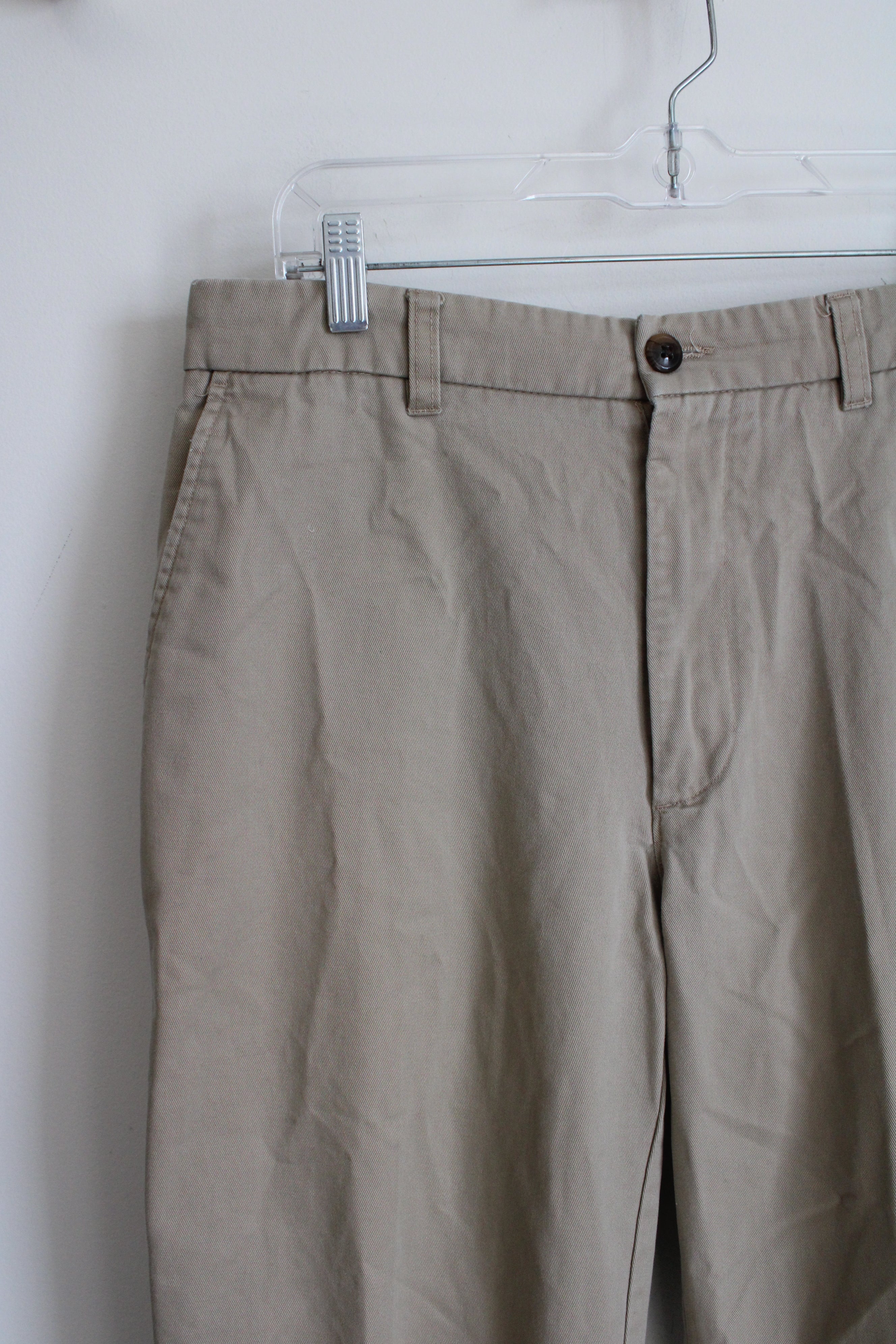 St. John's Bay Classic Fit Khaki Chino Pants | 33X32