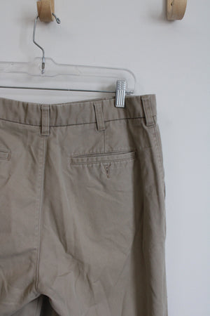 St. John's Bay Classic Fit Khaki Chino Pants | 33X32