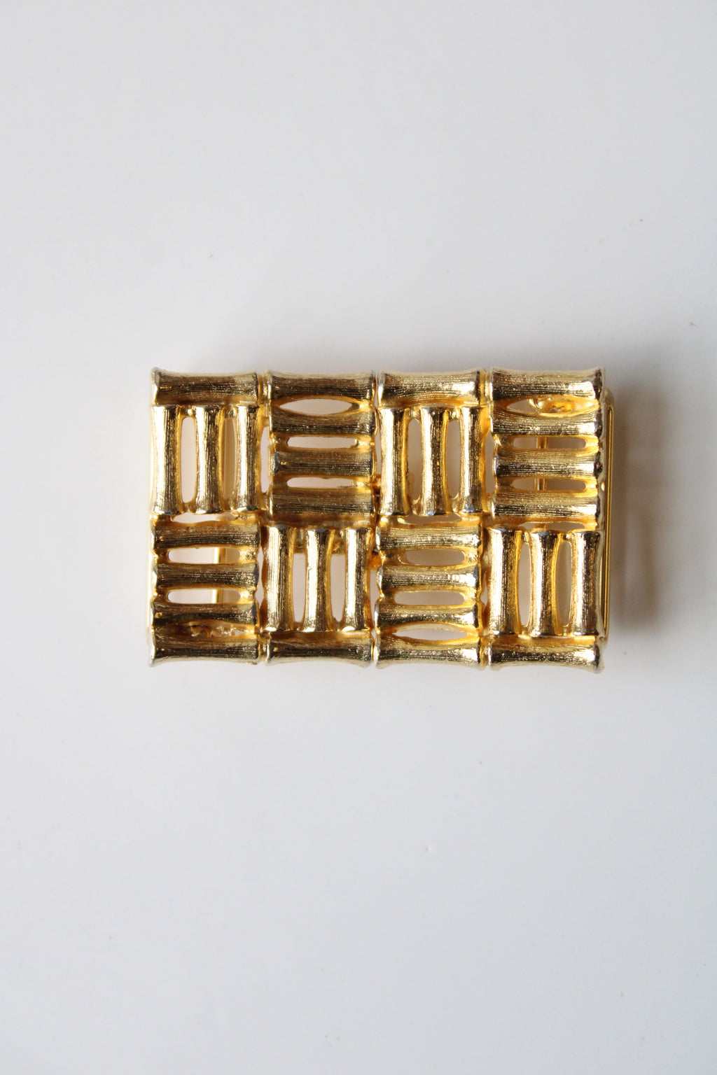 Mimi Din 1979 Bamboo Belt Buckle