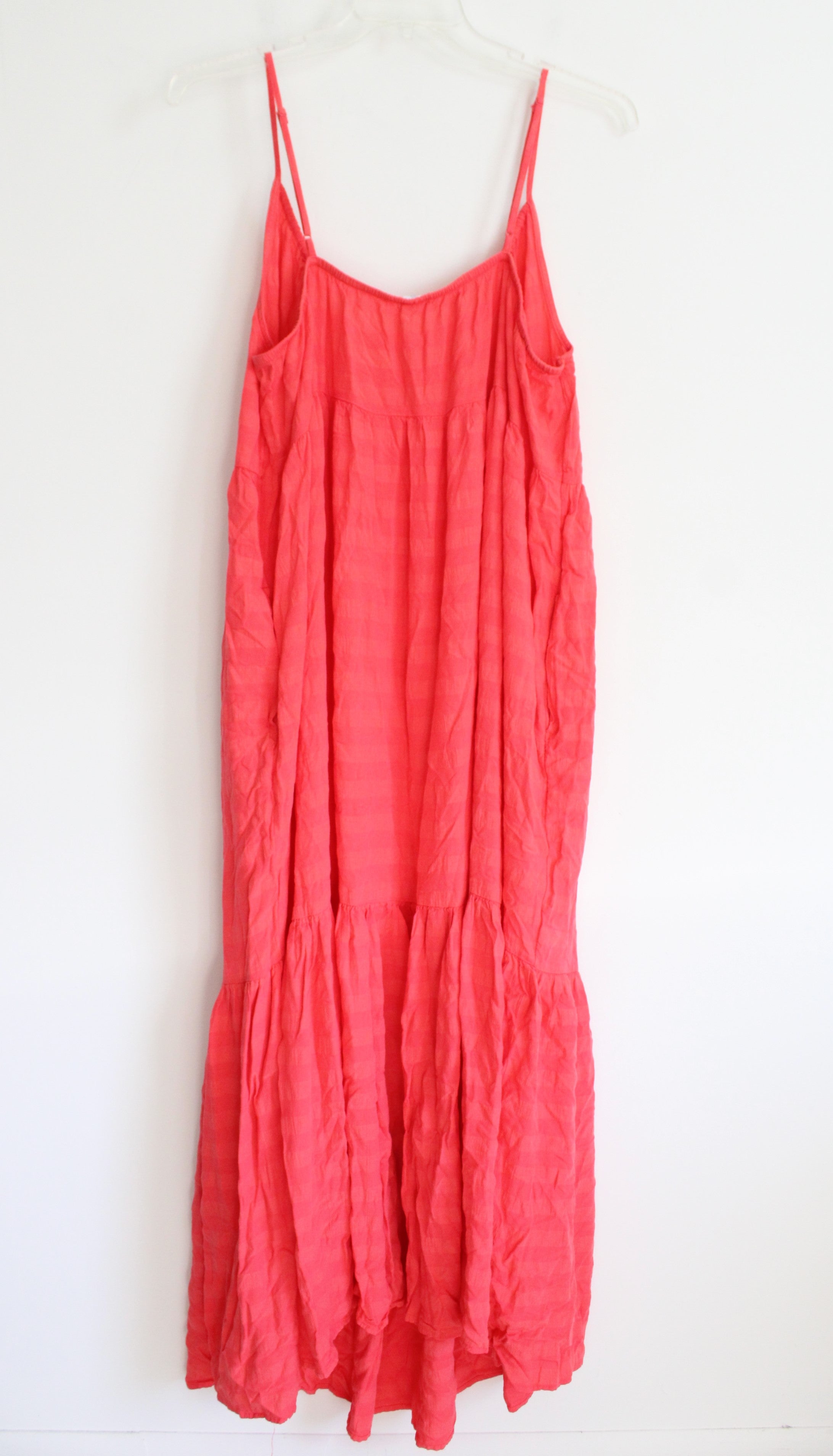 Old Navy Pink Orange Striped Maxi Dress | XXL