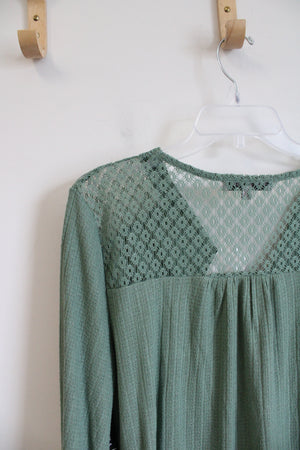 NEW Absolutely Famous Green Long Sleeved Top | L