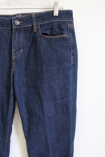 LOFT Dark Wash Modern Skinny Jeans | 8