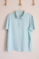 Apt. 9 Premier Flex Light Blue Polo Shirt | XL