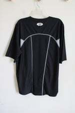 Under Armour Black Fitted HeatGear Shirt | XL