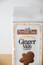 Pepperidge Farm Vintage Old Fashioned Gingerman Cookies & Chocolate Chip Cookies Ceramic Cookie Jar