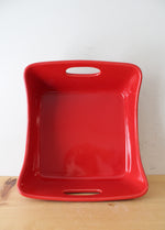 Rachael Ray 9X9" Red Ceramic Baking Dish