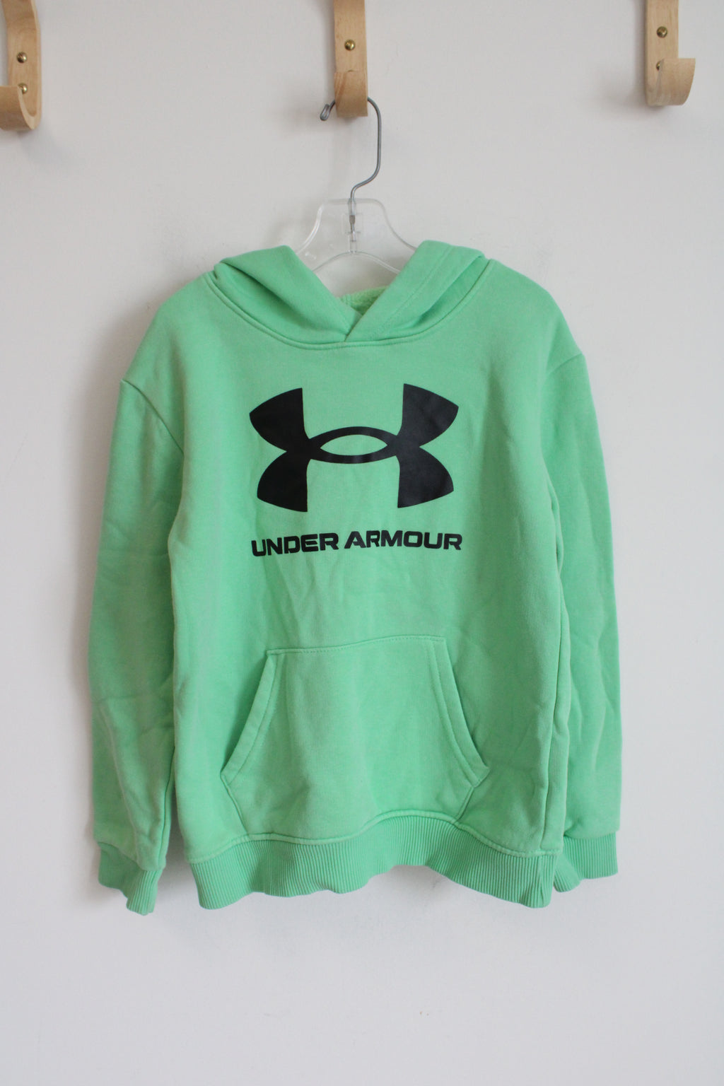 Under Armour Light Green Hoodie | Youth 7