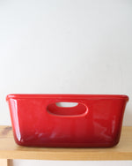 Rachael Ray 9X9" Red Ceramic Baking Dish