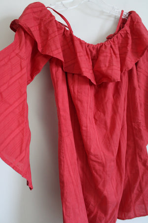 Jessica Simpson Coral Pink Dress | S