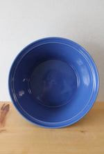 Sur La Table Etched Blue Round Stoneware Covered Dish