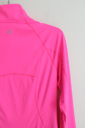 VSX Sexy Sport Hot Pink Quarter Zip Athletic Jacket | M