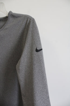 Nike Pro Gray Long Sleeved Shirt | L
