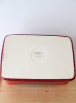 Rachael Ray 4 Quart Red Ceramic Rectangle Baking Dish