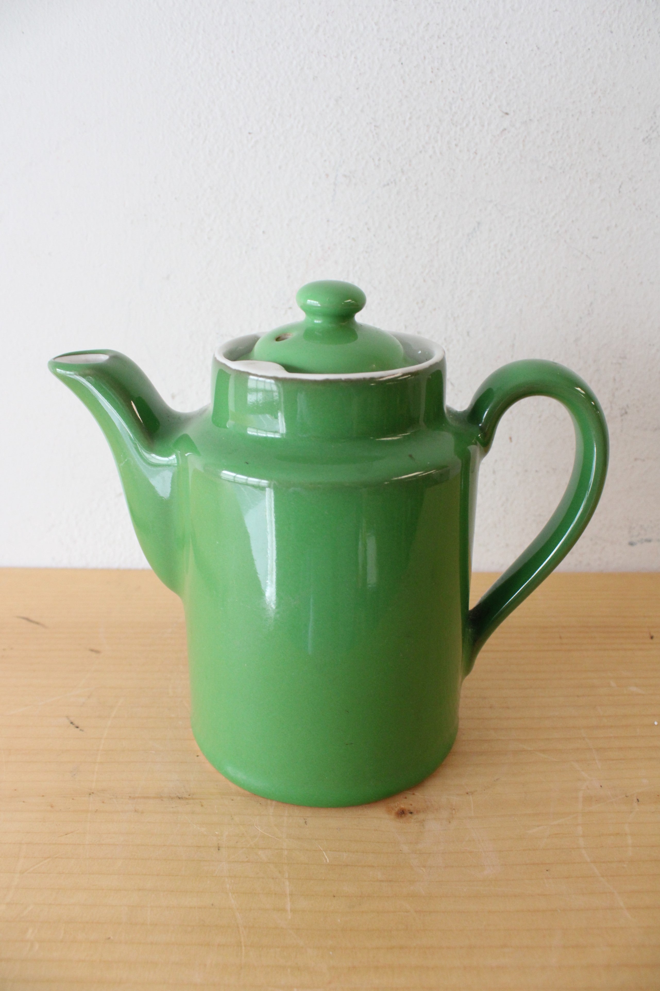 Hall Vintage Green Ceramic Teapot