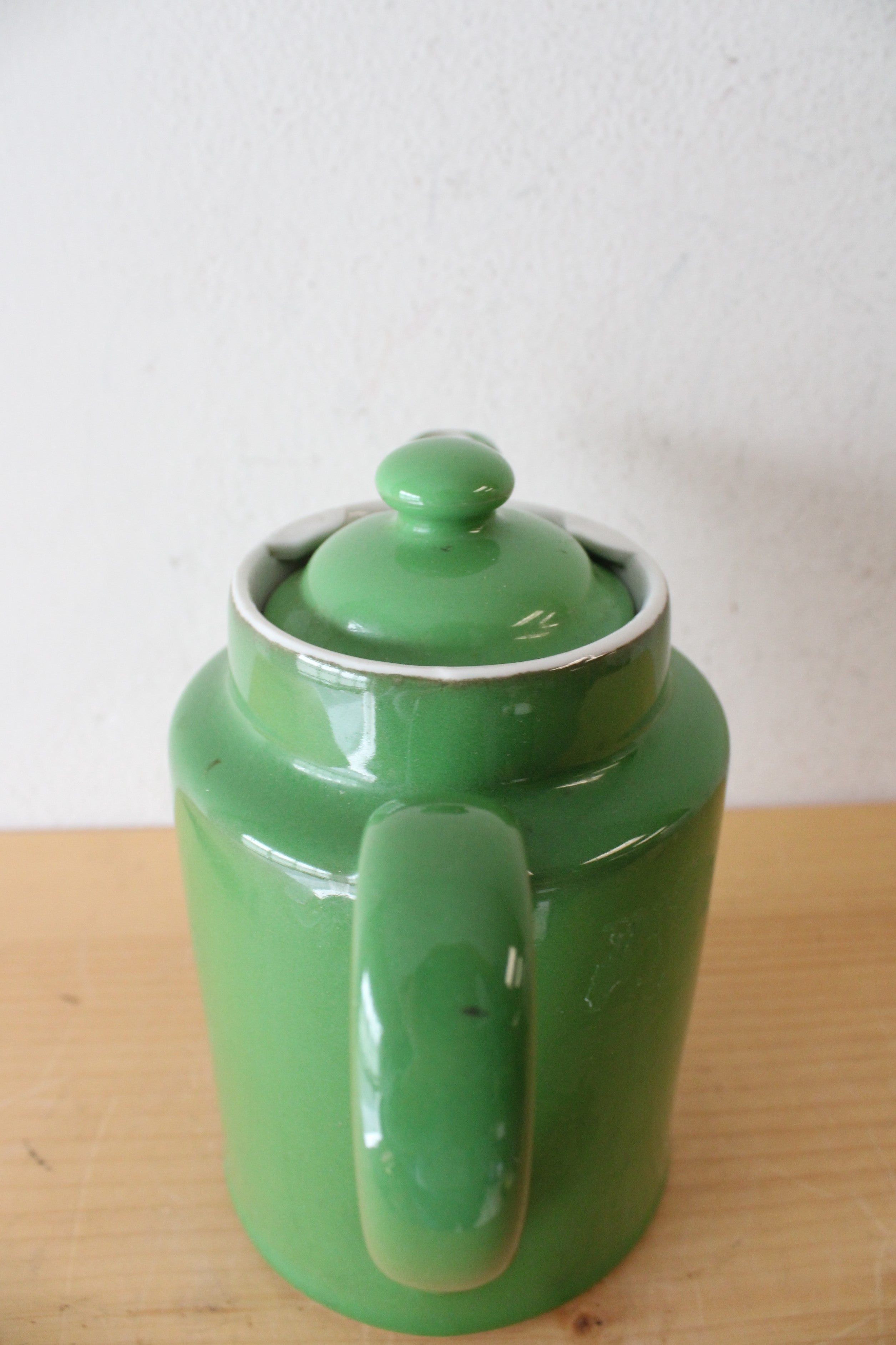 Hall Vintage Green Ceramic Teapot