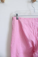 Dressbarn Embroidered Pink Pants | 10