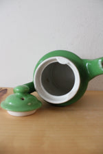 Hall Vintage Green Ceramic Teapot