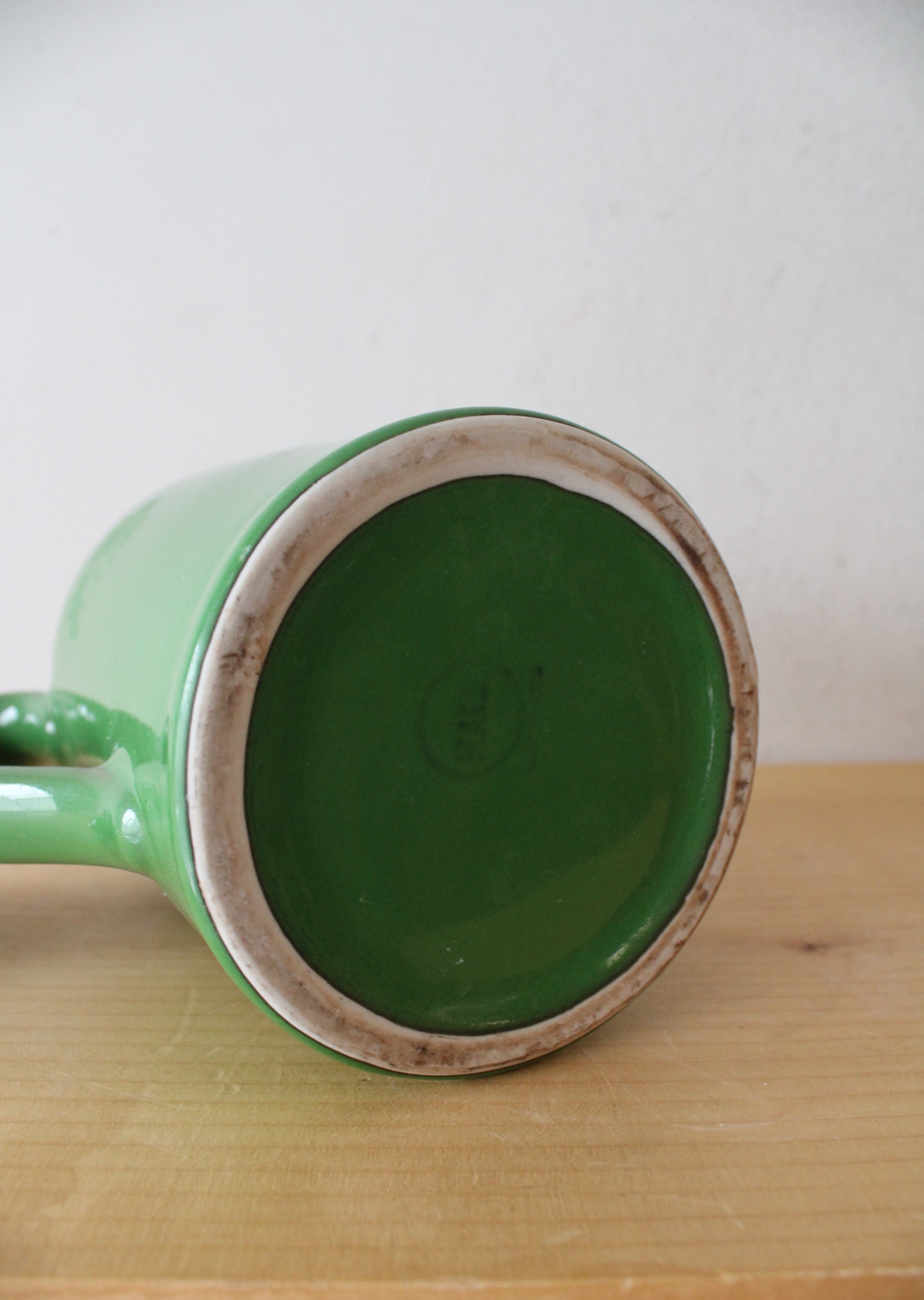 Hall Vintage Green Ceramic Teapot