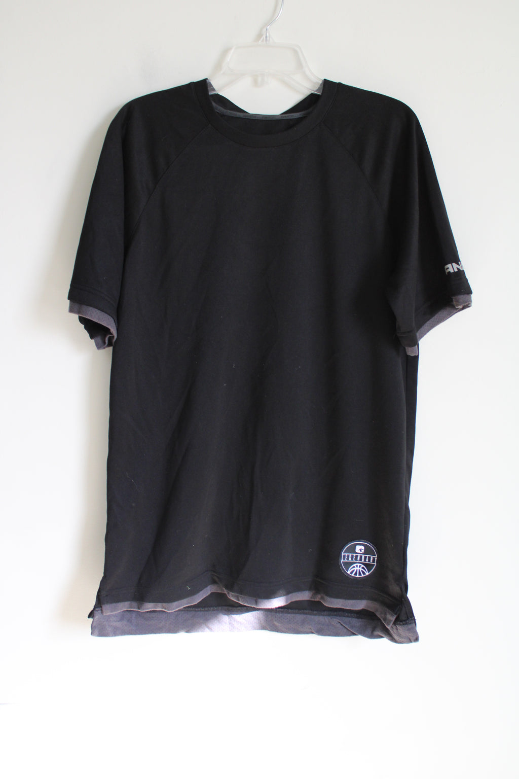 AND1 Black Short Sleeved Shirt | L