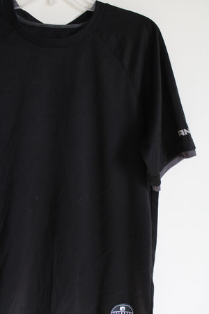 AND1 Black Short Sleeved Shirt | L